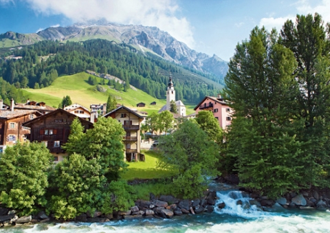 Splügen, Wirtschaft, Rheinwald, Graubünden