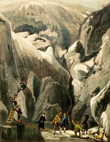 Wandern, Graubünden, Rheinwald, Gletscher, à Specht