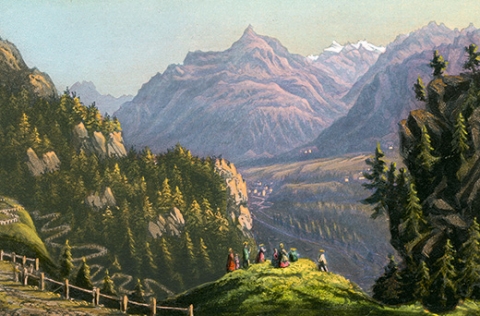 Wandern, Graubünden, Maloja