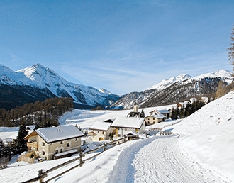 Val Müstair, Lü im Winter